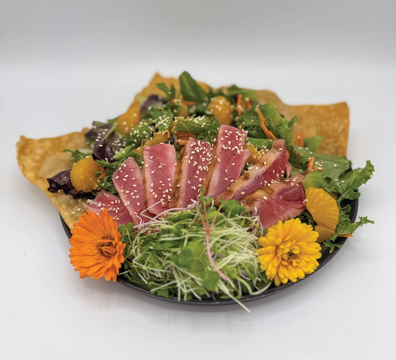 Smoked Ahi Salad at Alice's Restaurant