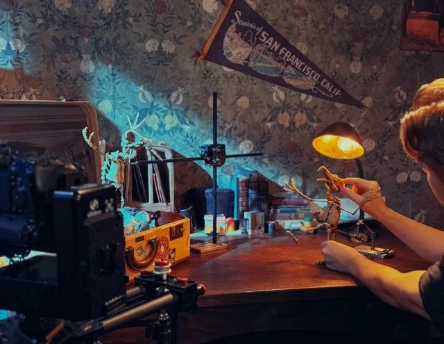 Stop motion puppet (our stage) 