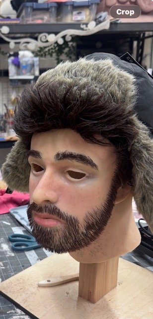 Realistic Jack from the band AJR, wearable mask 
