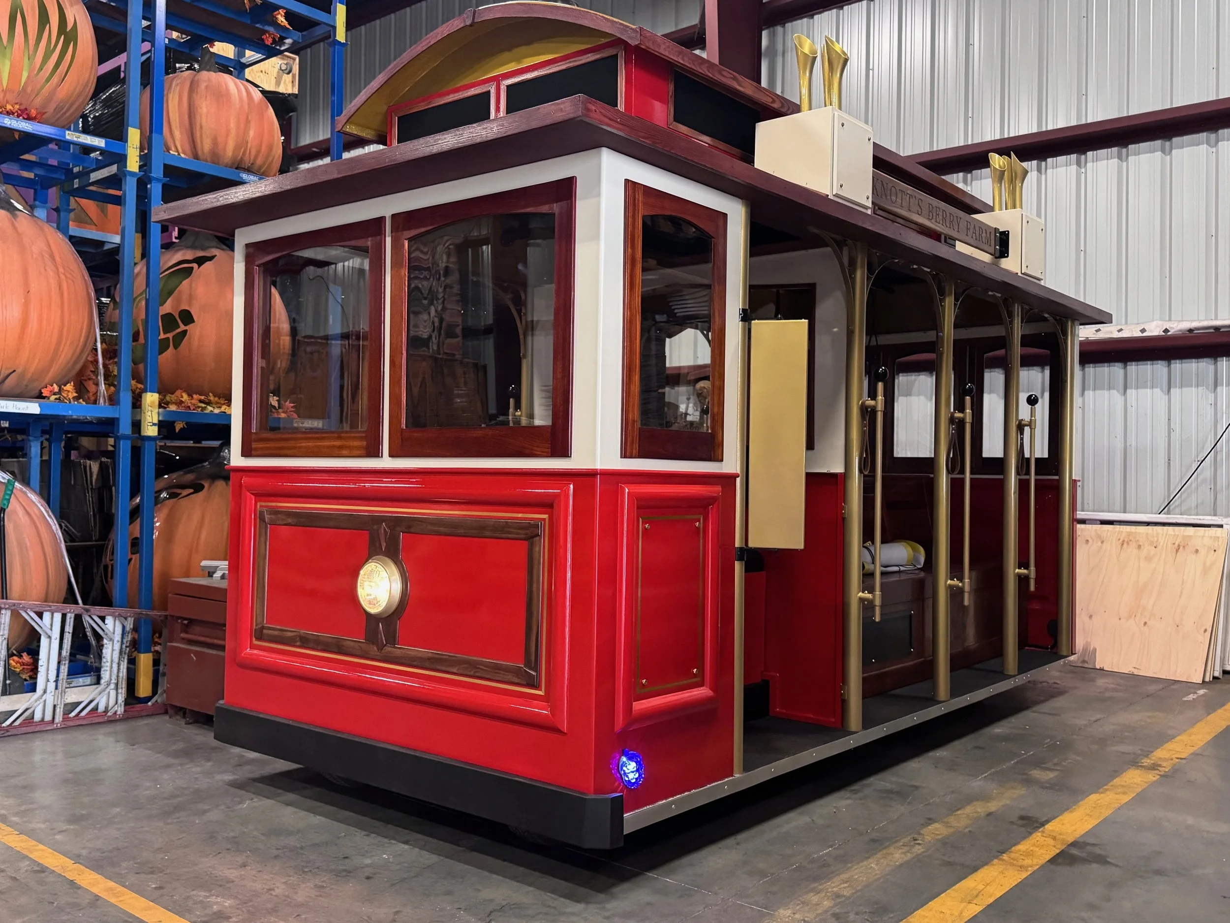Knott's Berry Farm Custom Trolley 