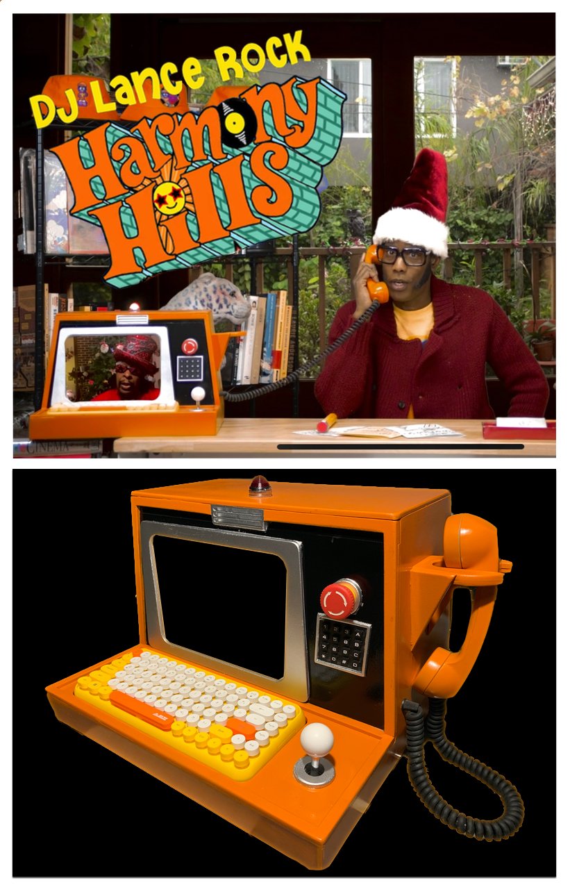 Dj Lance Rock prop phone 