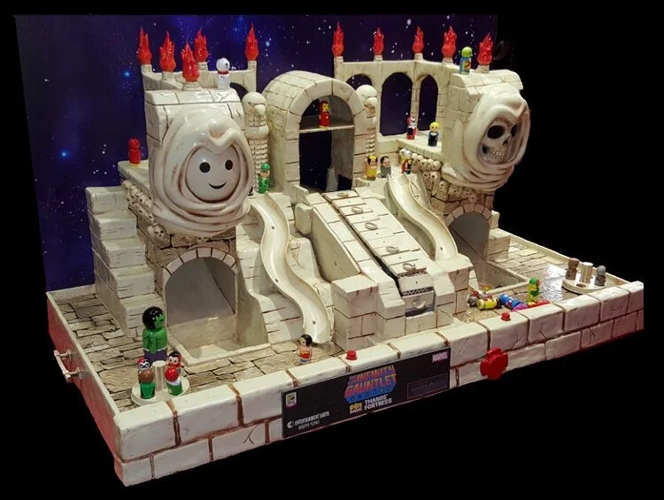 Marvel Thanos toy castle for Comic-con 