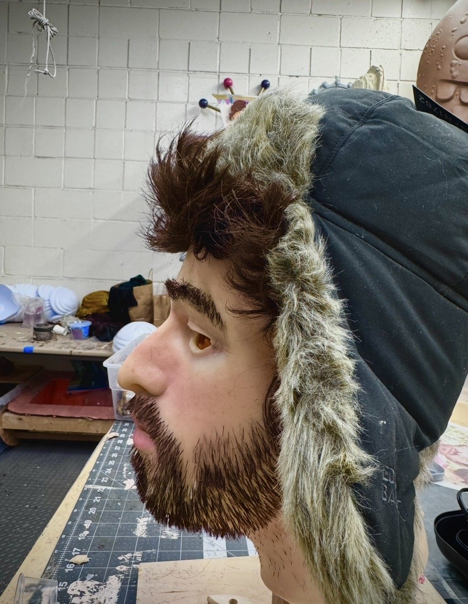 Realistic Jack from the band AJR, wearable mask 