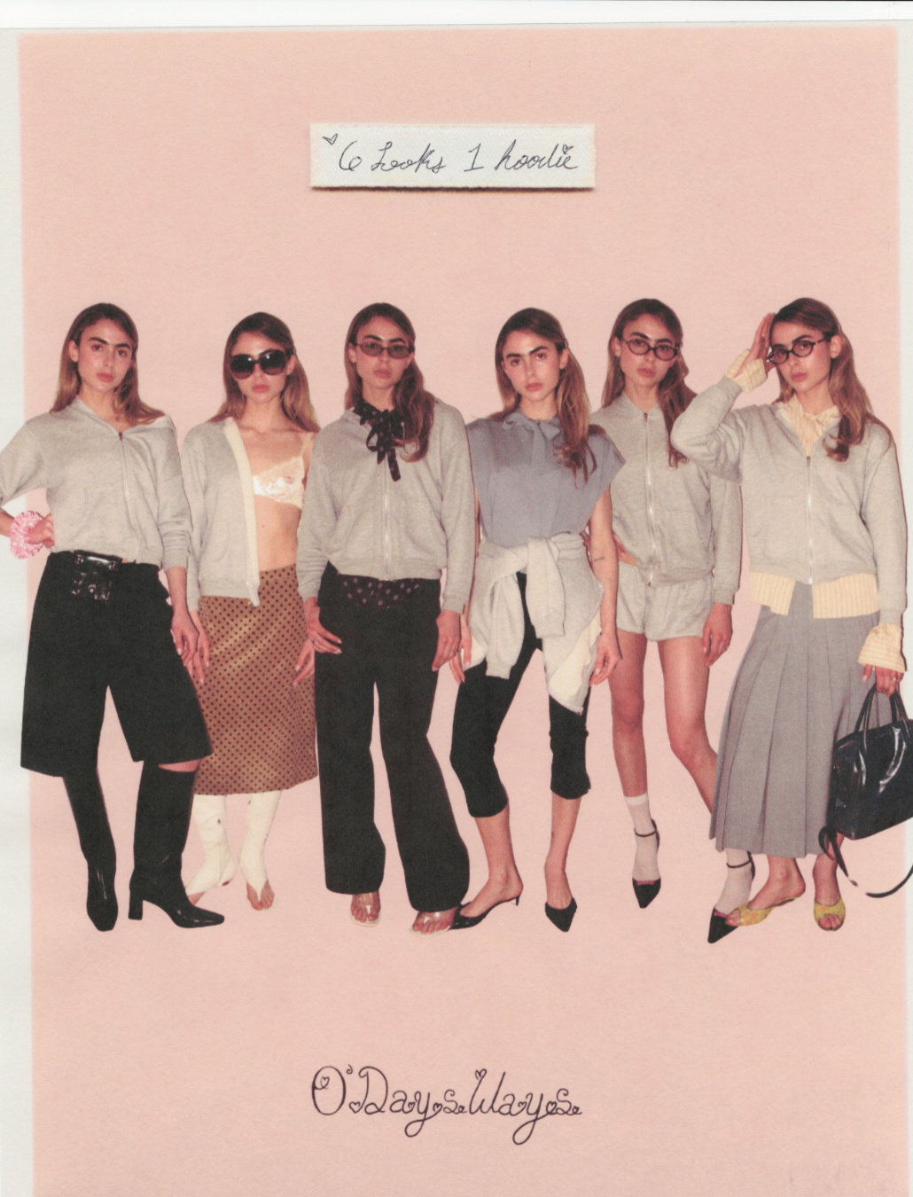 6 Looks 1 Hoodie
