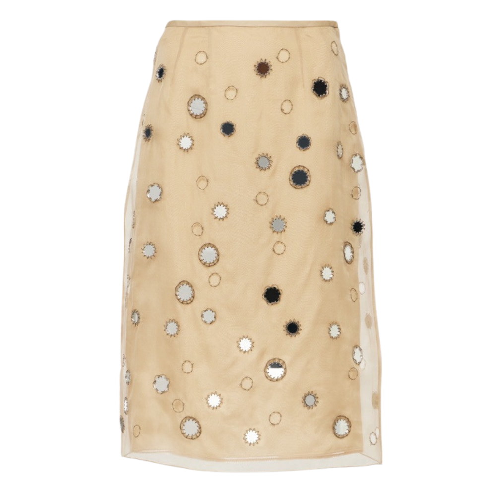 Prada 2024 Mirror Skirt