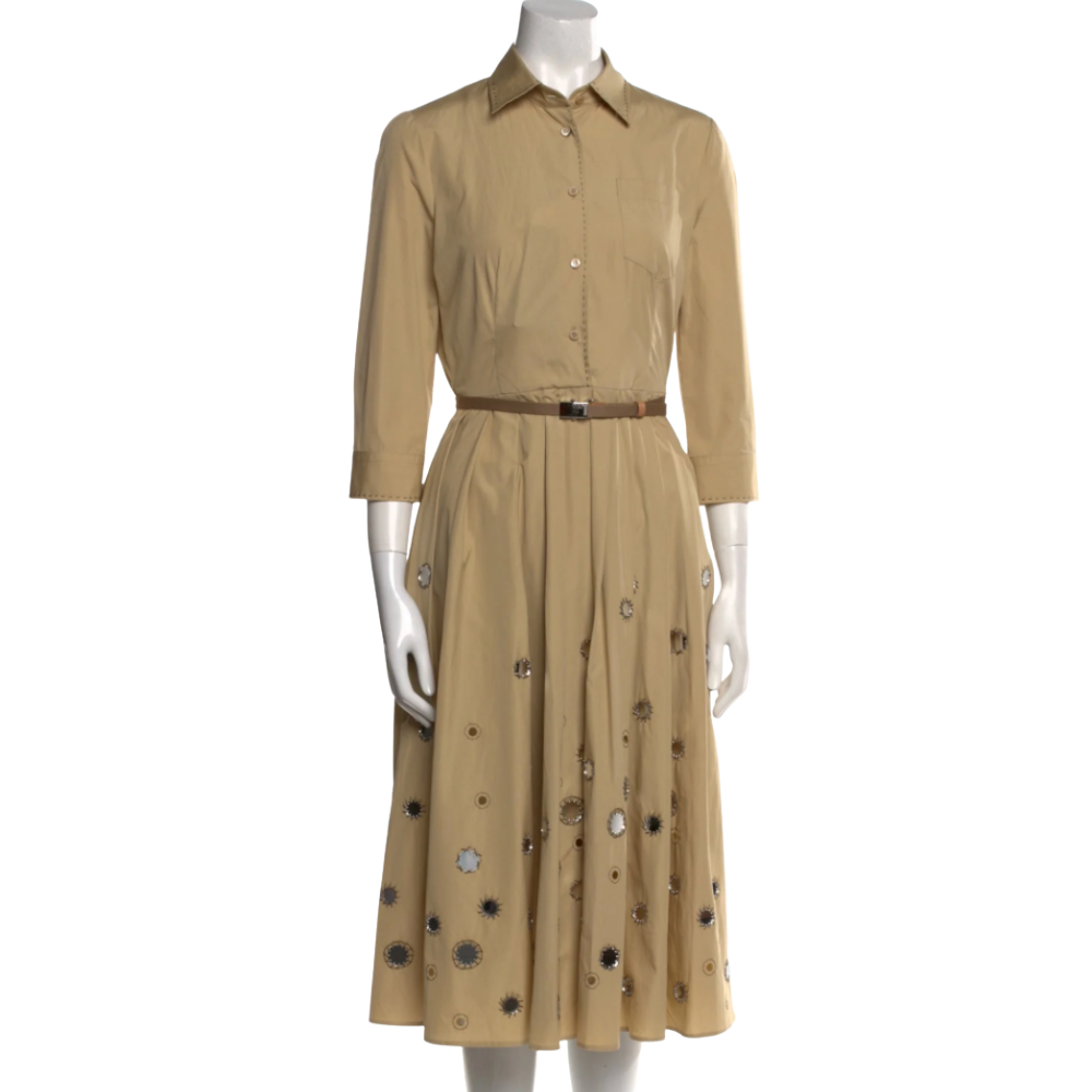 prada 2024 mirror dress