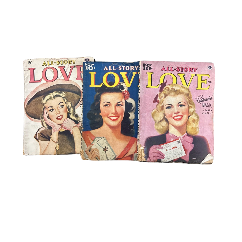 vintage all story Love Pulp Mag