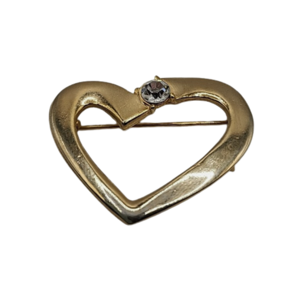 heart brooch