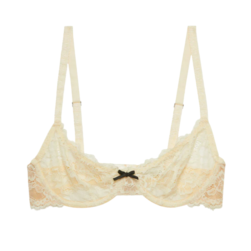 Fleur du Mal lace bra