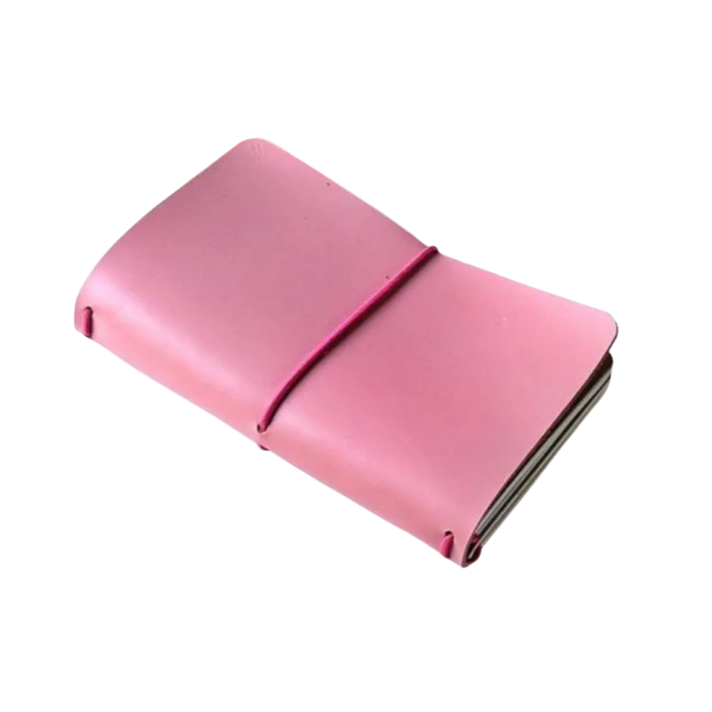 pink diary notebook