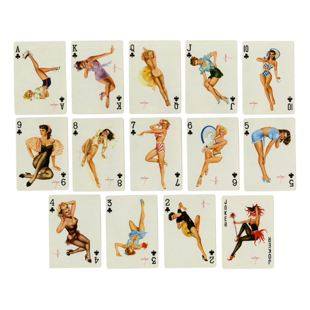 Vargas playing cards