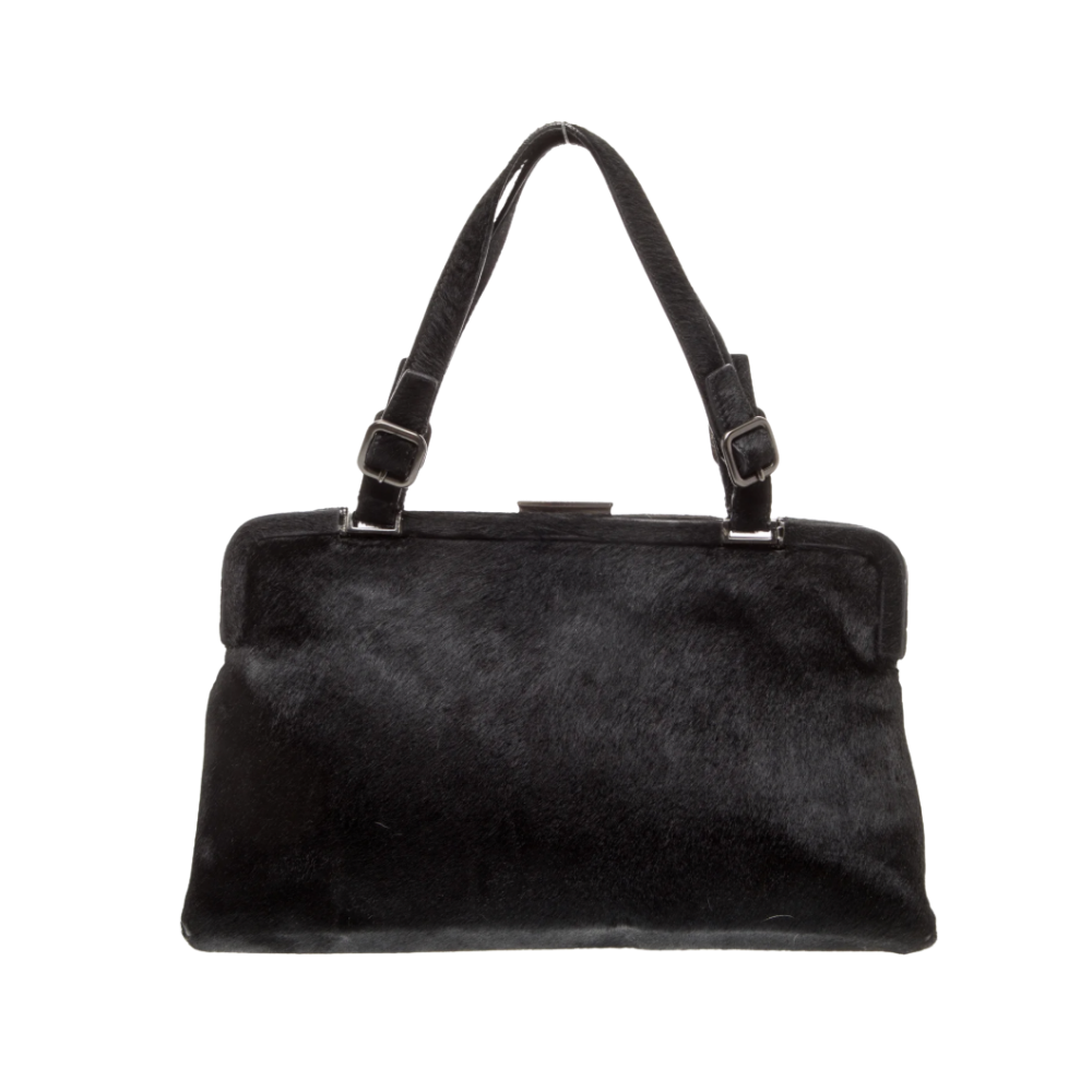 Prada ponyhair bag