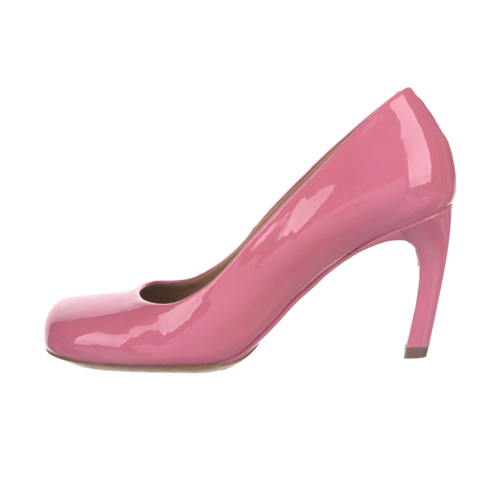 Dries Van Noten Patent Pink