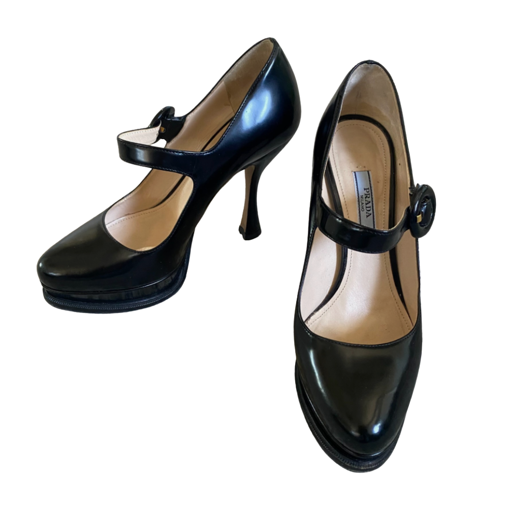 vintage prada Mary Janes