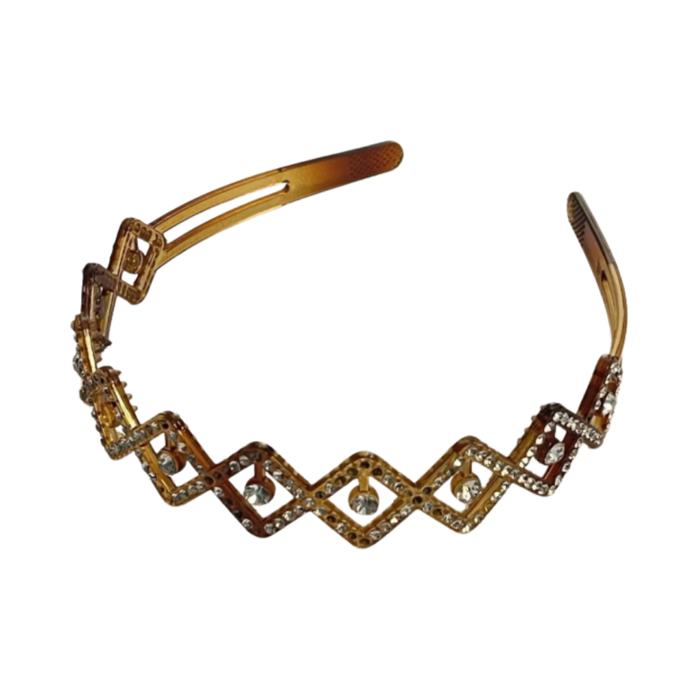1950s rhinestone headband