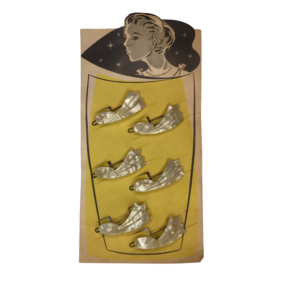 1950s deadstock star clips