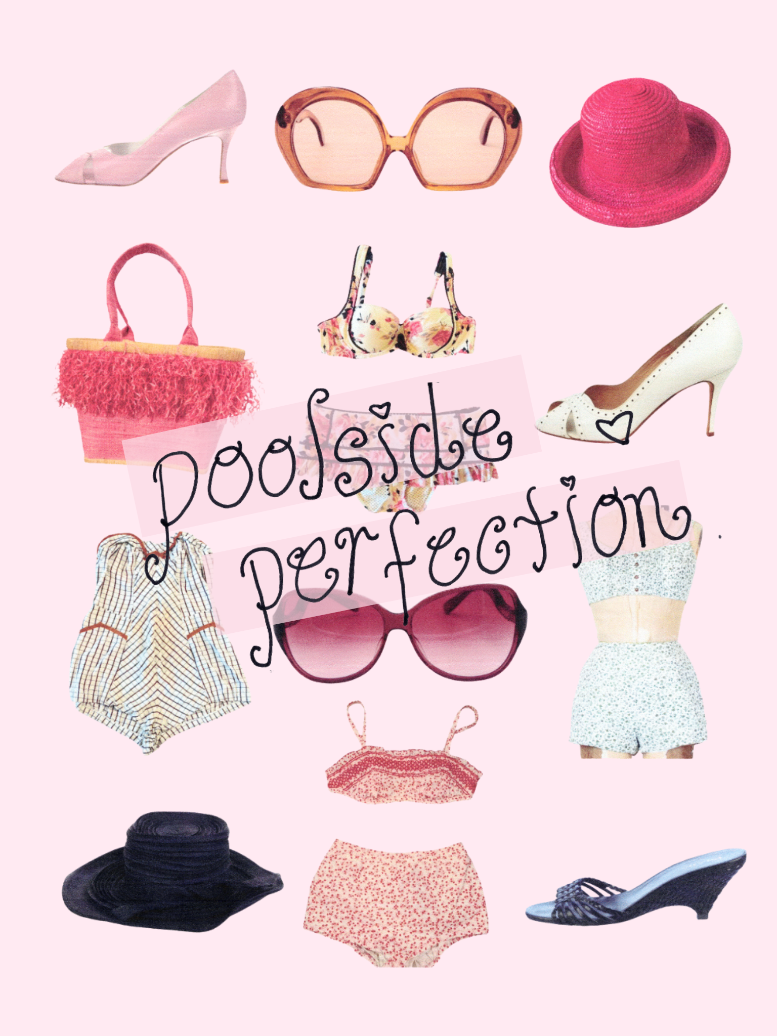 20 swimsuits &amp; 20 summer accessories 