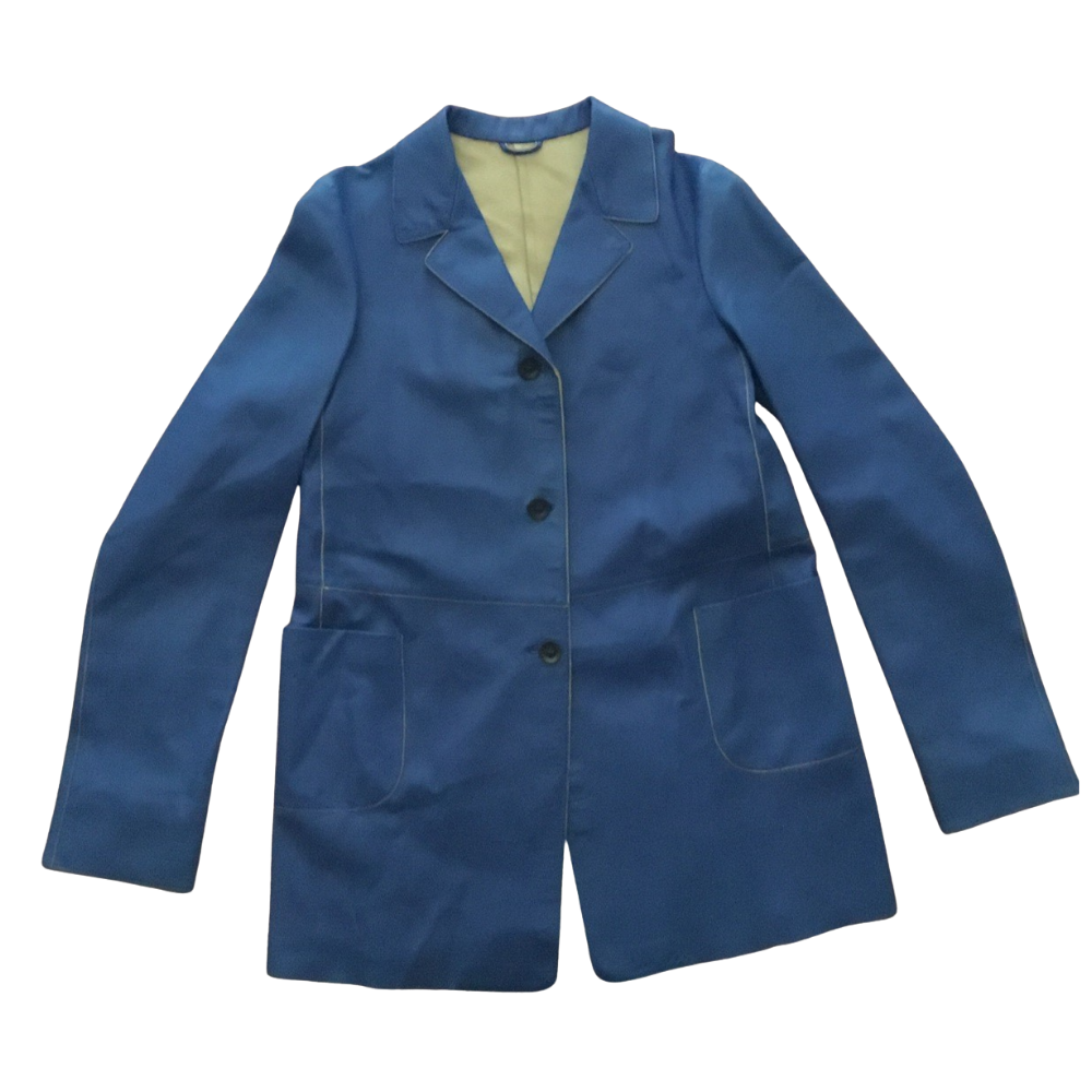 vintage Jill Sander blue leather