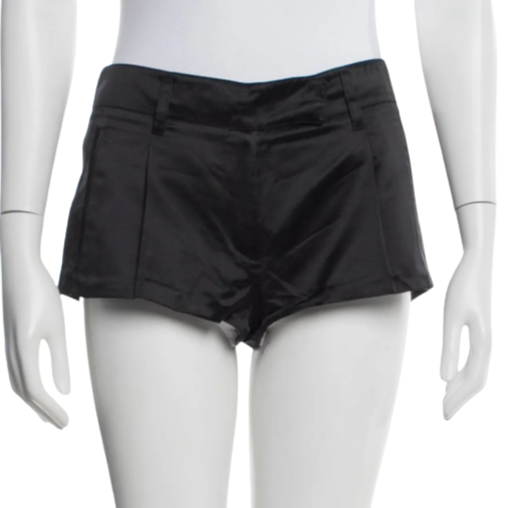 vintage prada mini shorts