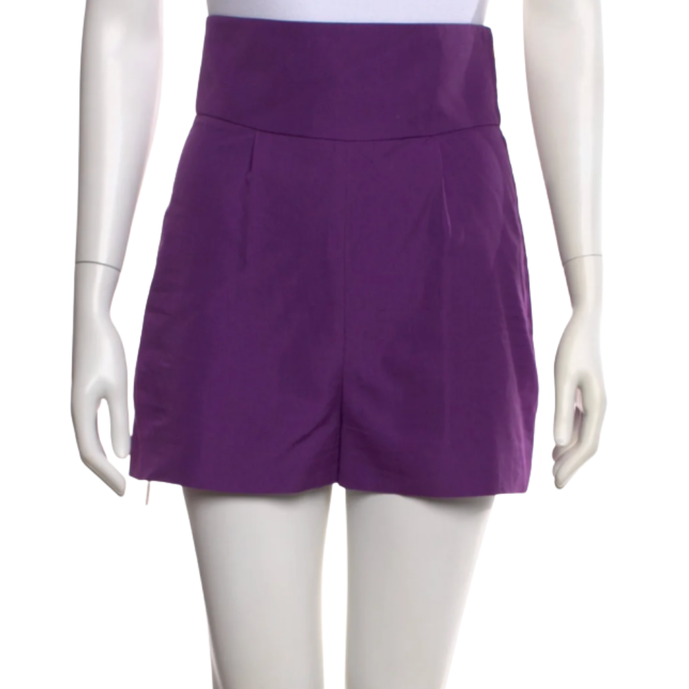 vintage YSL purple high rise