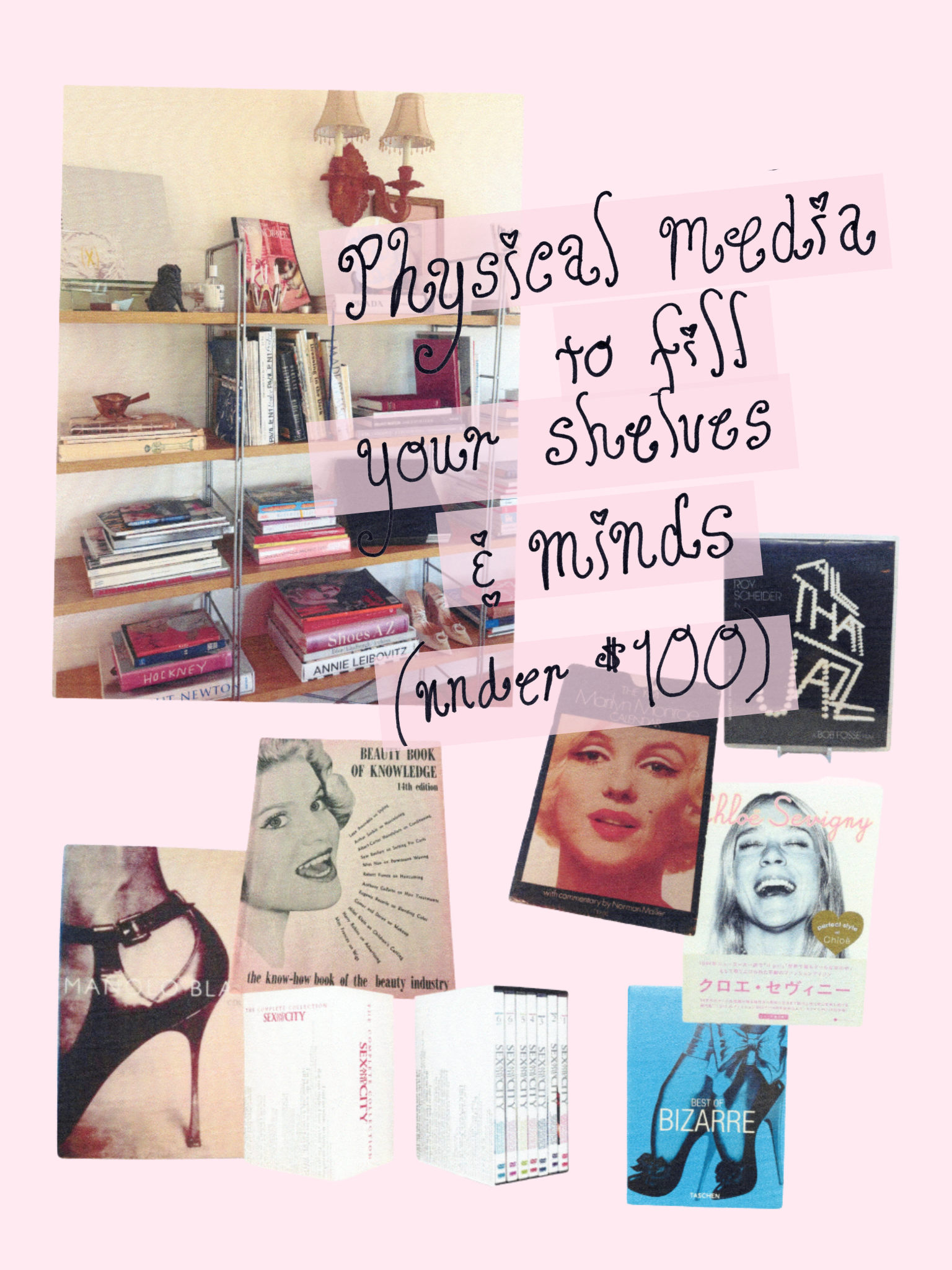 Physical Media to Fill Your Shelves &amp; Minds (30 + finds under $100)