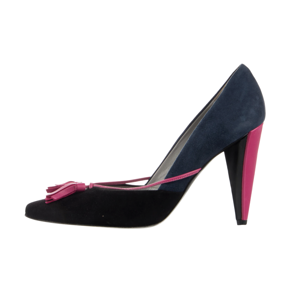 miu miu suede color block