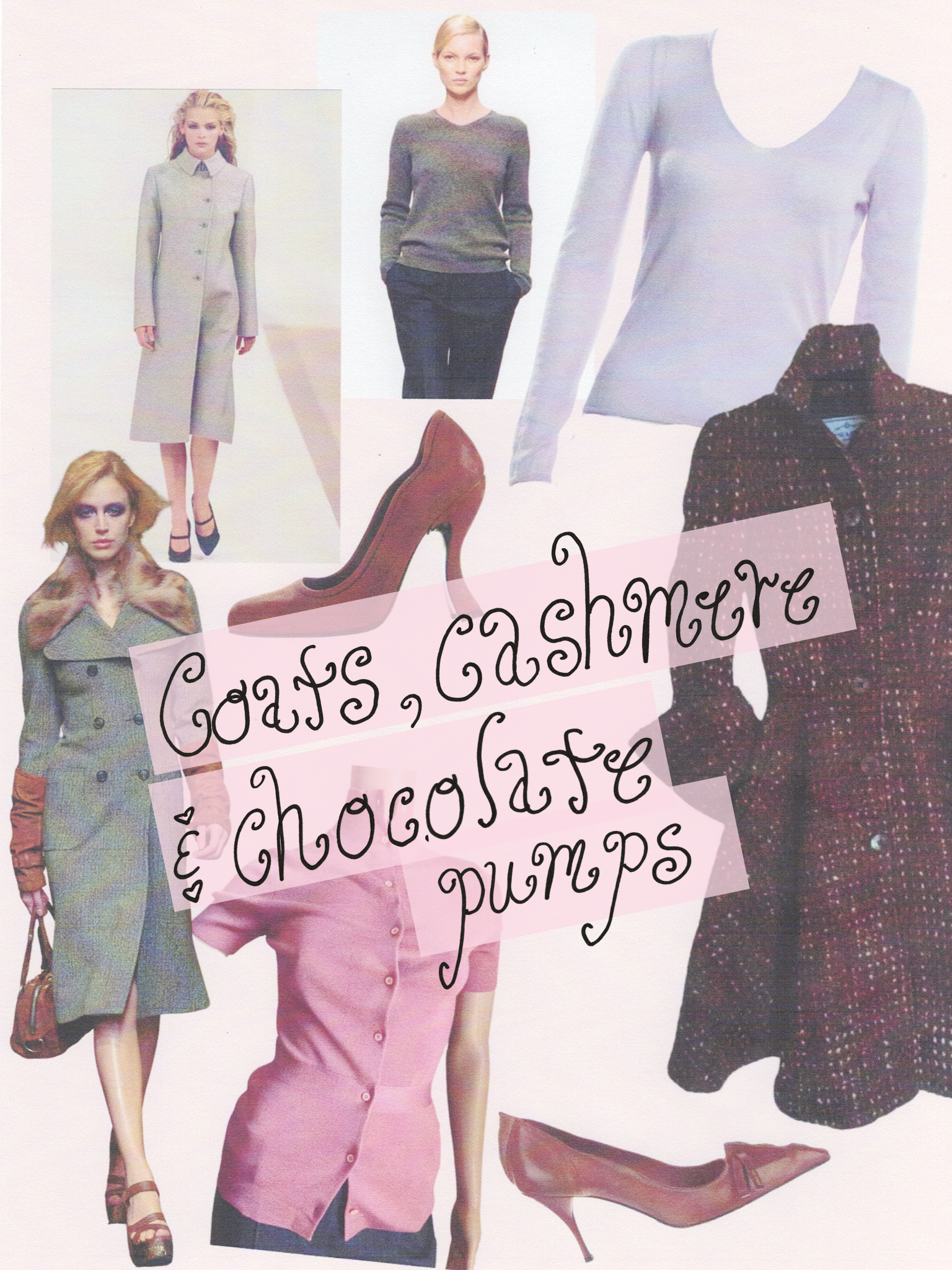 Coats, Cashmere &amp; Chocolate Pumps