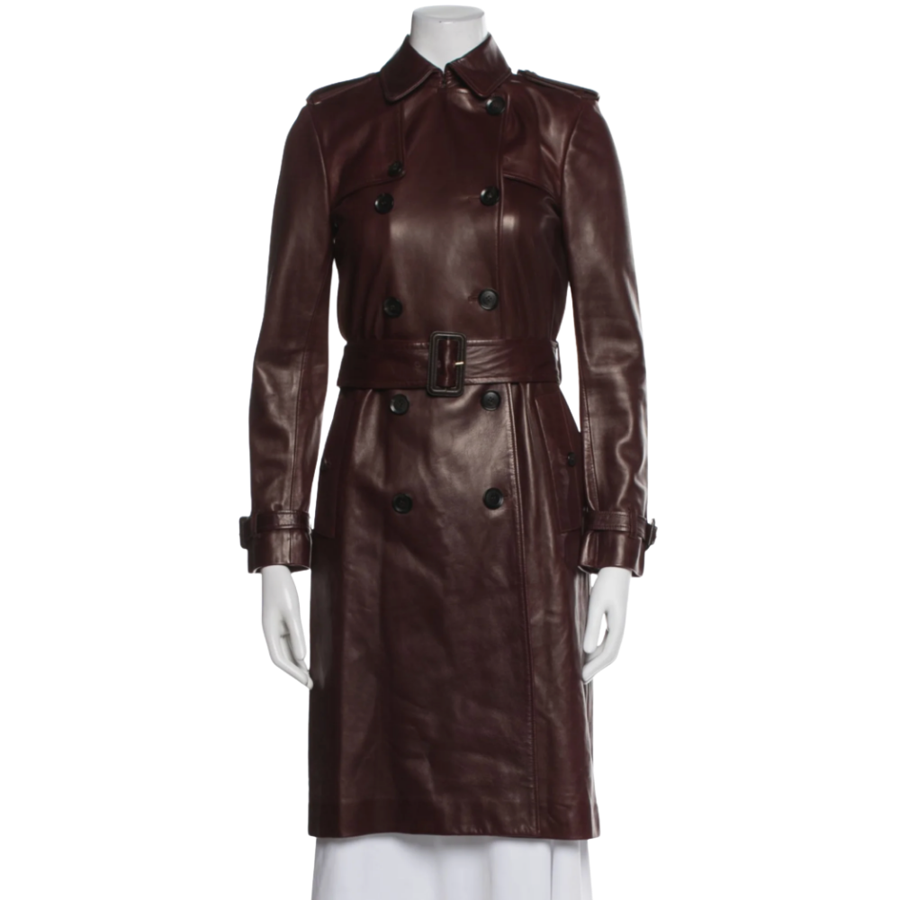 2010 gucci leather coat