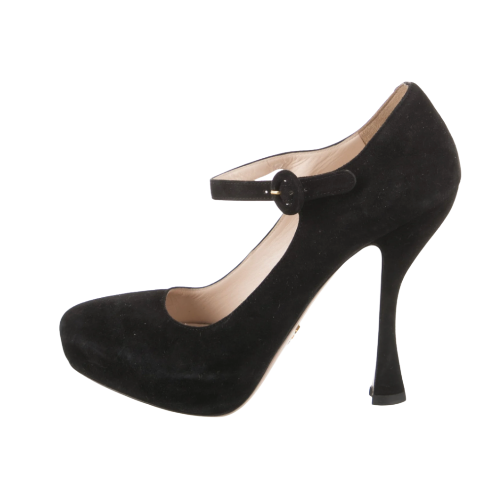 vintage prada mary janes