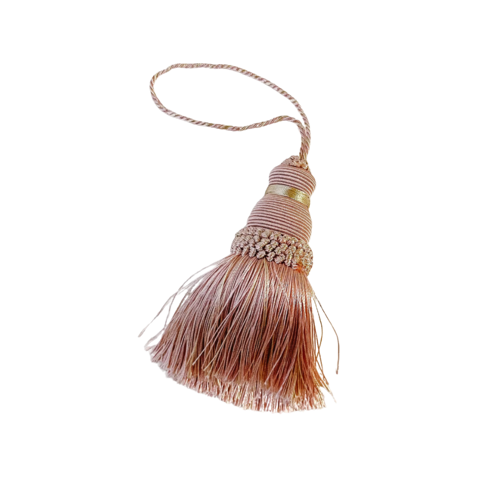 pink tassel