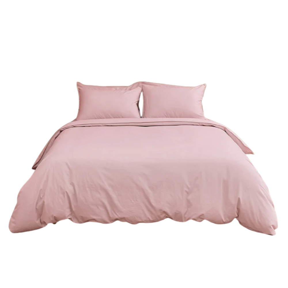 light pink bedding