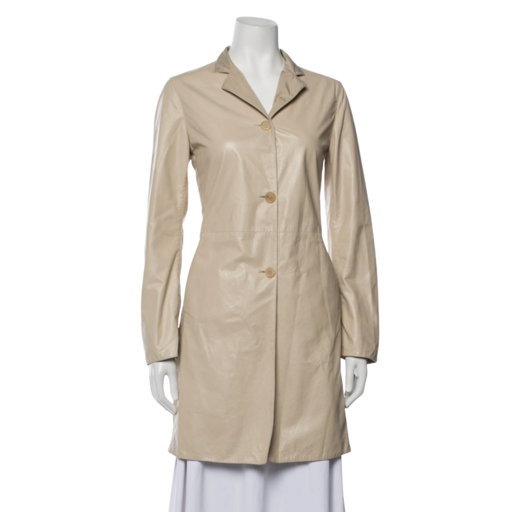 2000s Jil Sander Leather coat