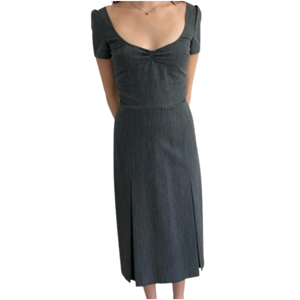 vintage miu miu knit dress