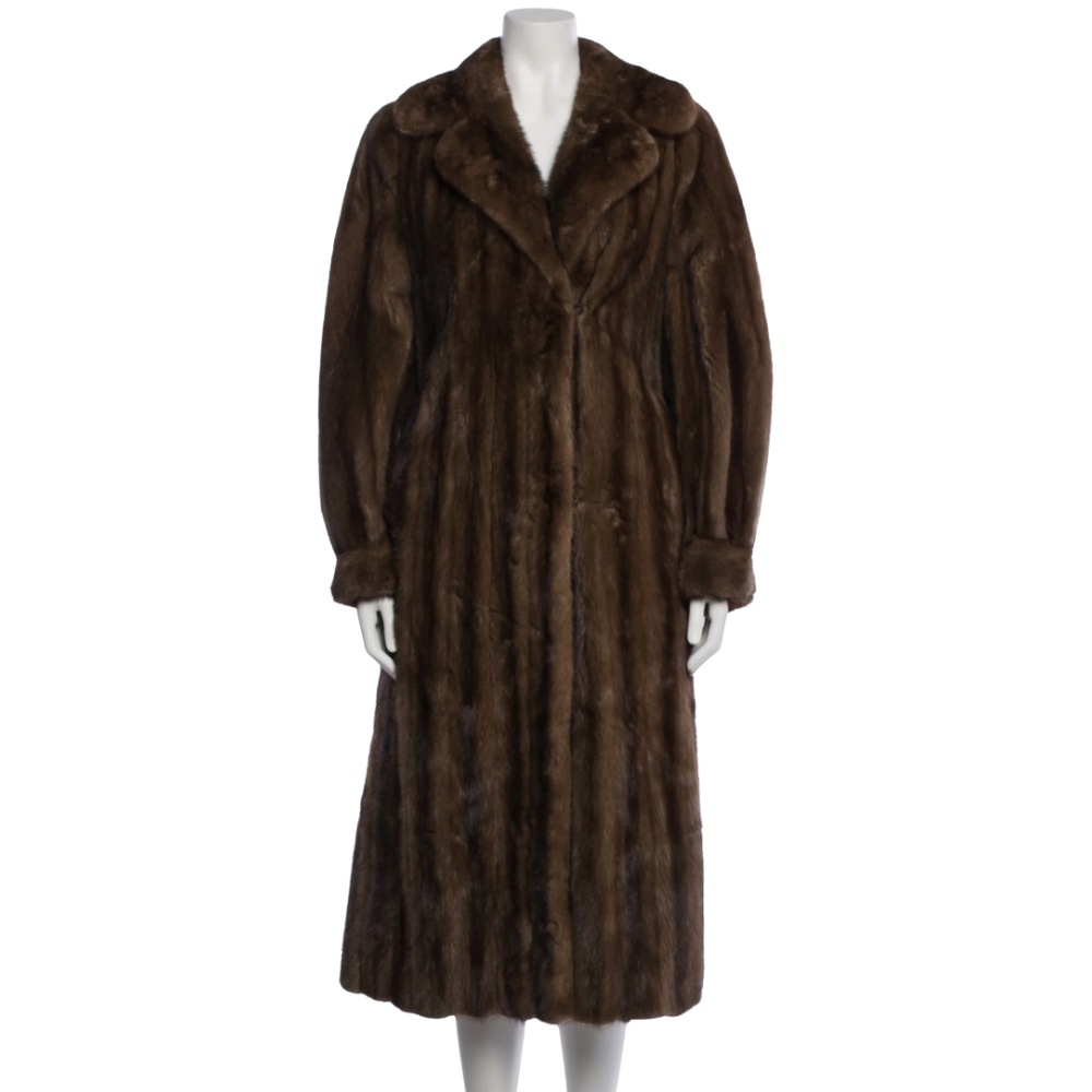 70s Dior fur coat
