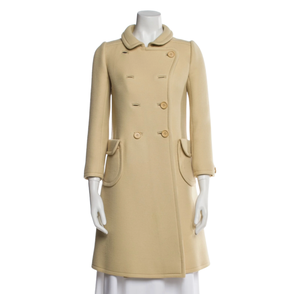 Courreges Vintage 1960s peacoat
