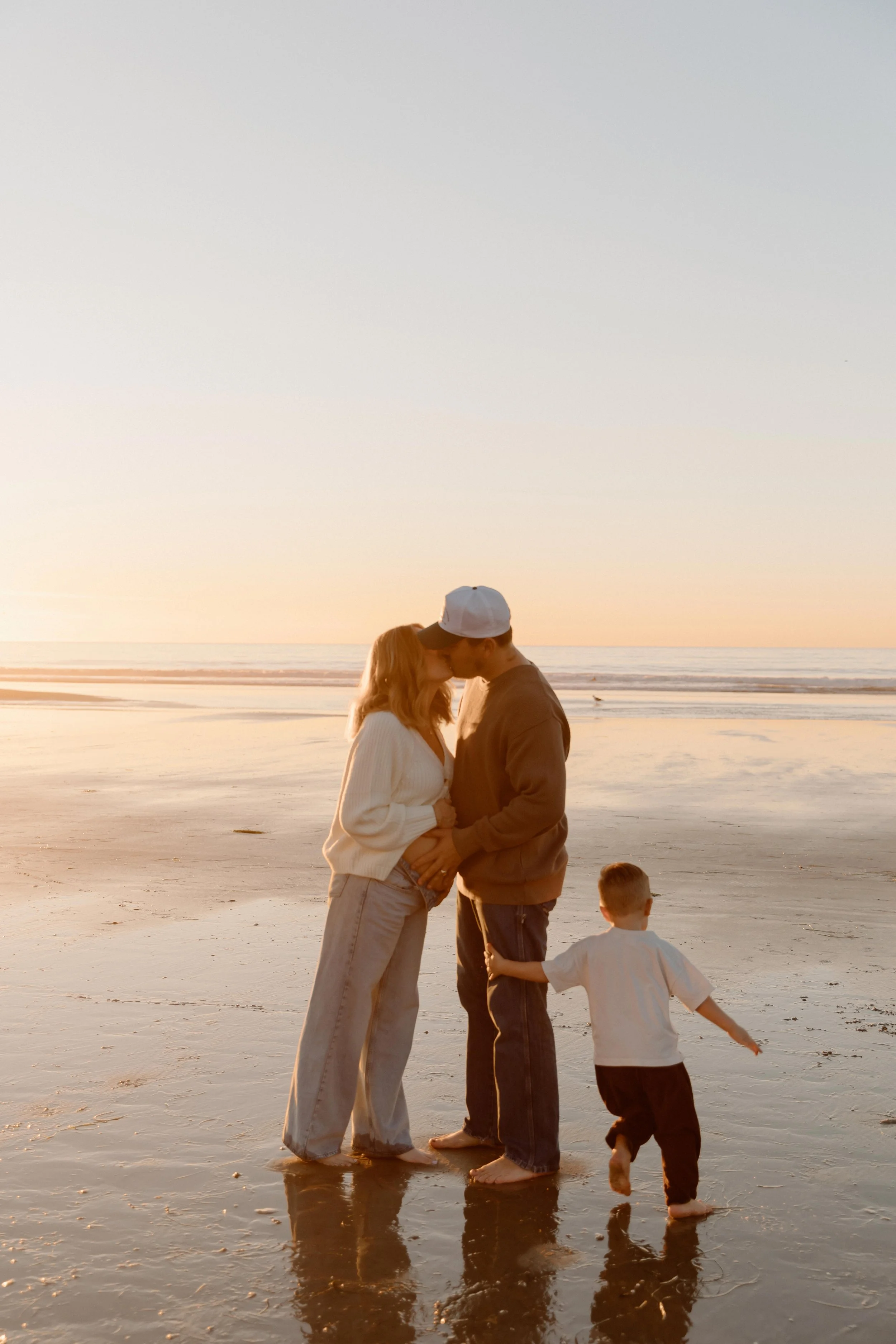 Sunset Maternity Session in La Jolla