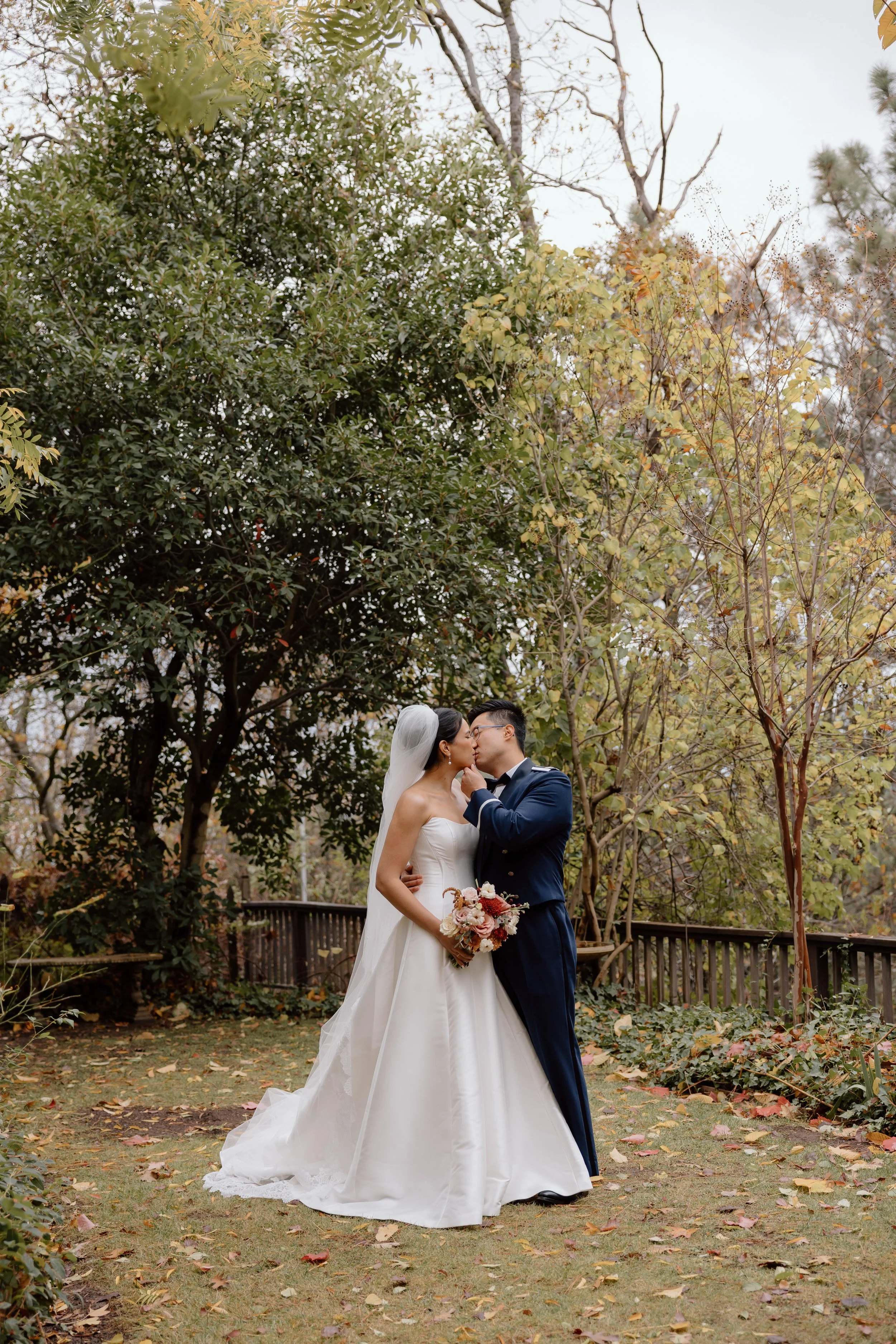 Sarah and Isaac's Cozy Fall Wedding at Sacred Mountain Ranch