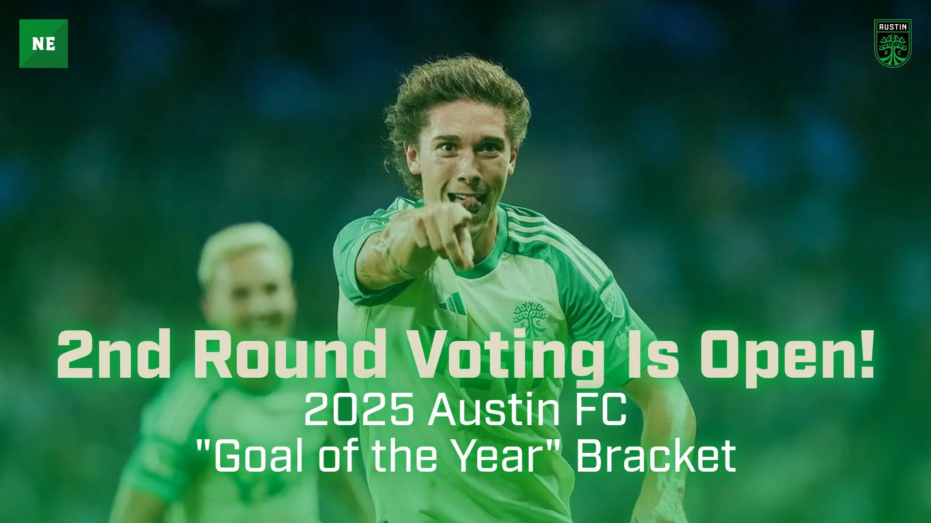 2025 Austin FC “Goal of the Year” Bracket - 2nd Round