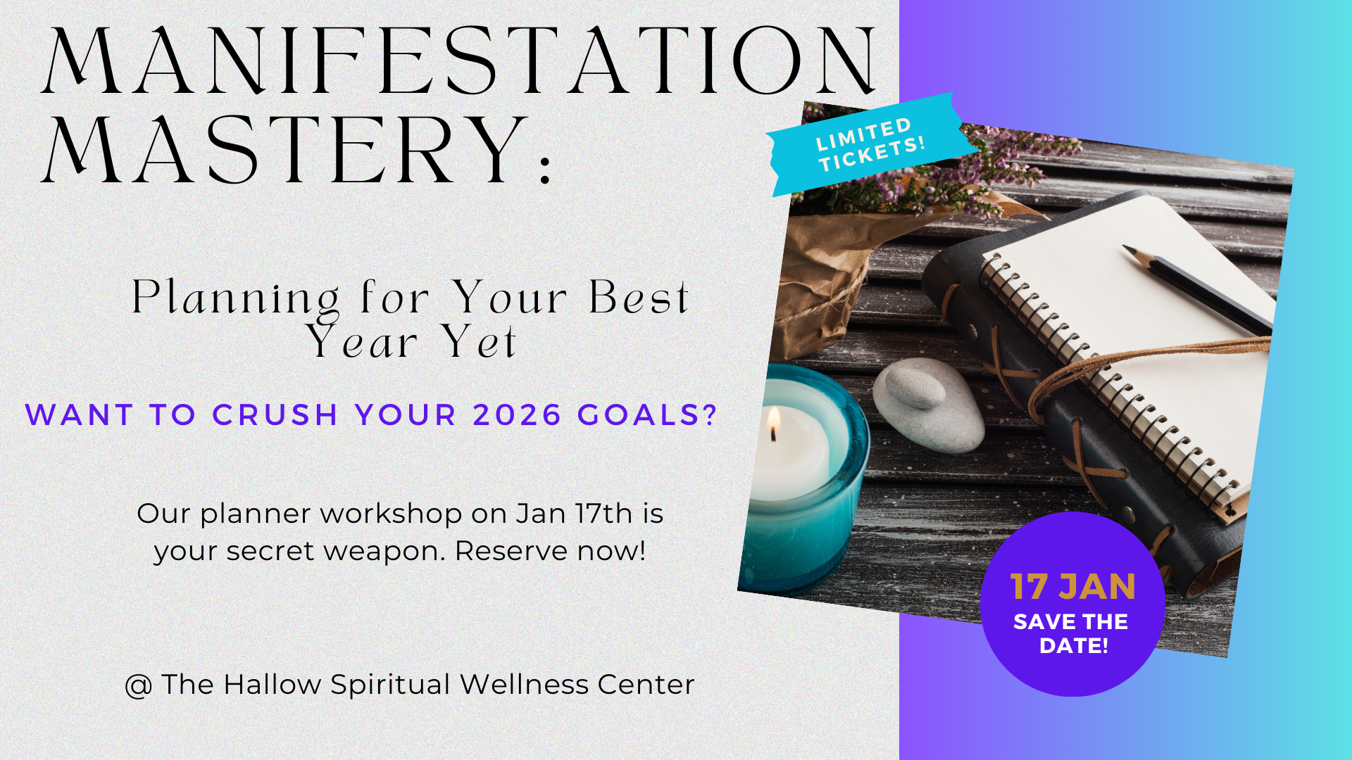 Manifestation Mastery: Planning for Your Best Year Yet