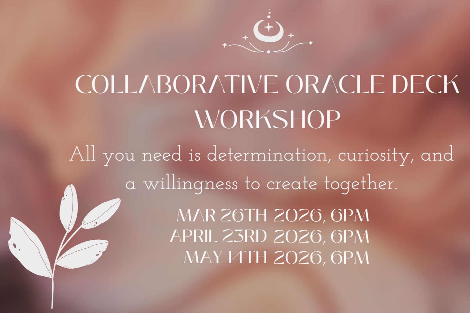 Creative Event: Let’s Design an Oracle Deck