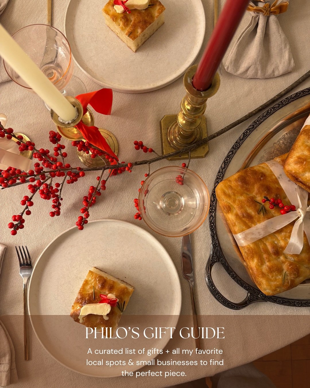 The final snapshot of Philo's Gift Guide! A short and sweet list of some fashion, beauty, games and of more. Full list through the link in bio!