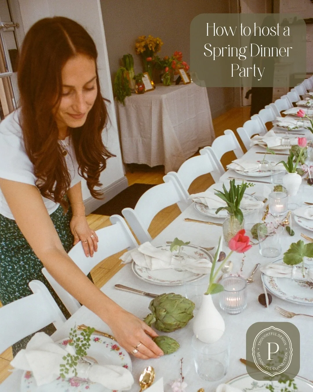 Spring is here! Save this for your next dinner party and make it magical ✨🌷🥕🫛