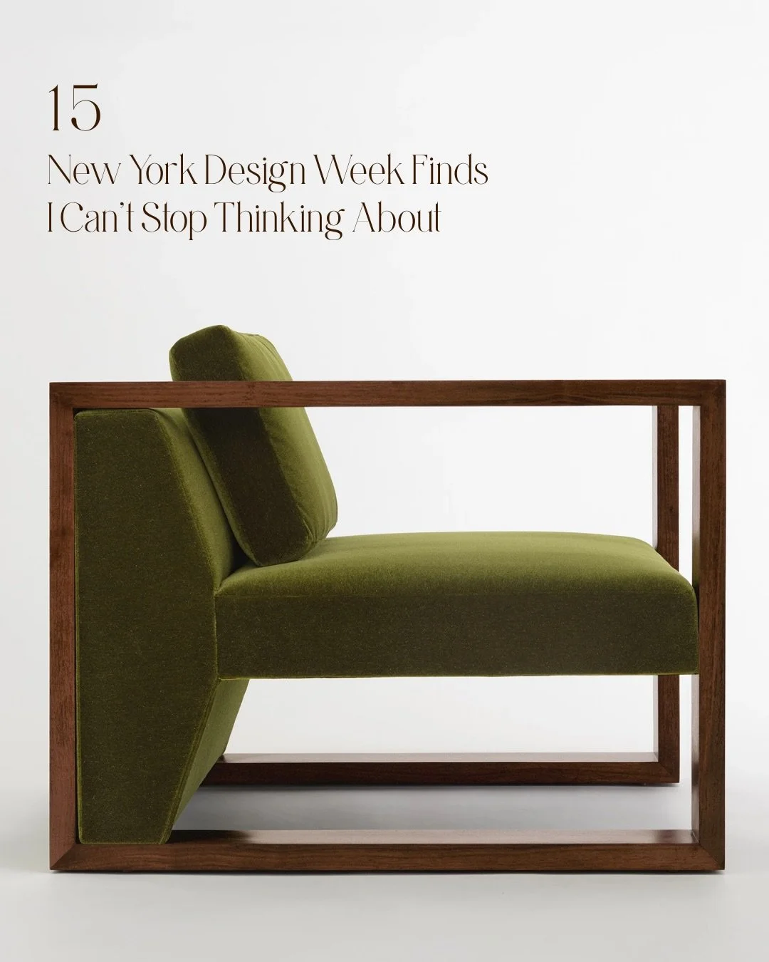 New York Design Week is a trove of inspiration. 

Here are the designers and items that stuck with me from the @afternoonlight show. Full recap + details now live on Substack!