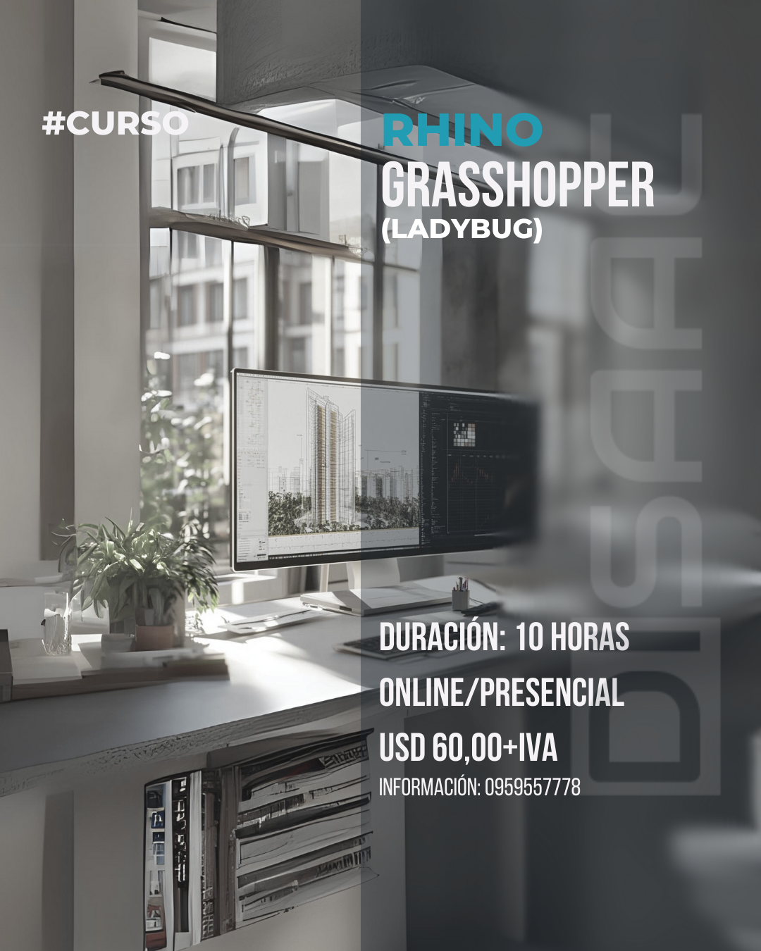 Curso Rhino Grasshopper (Ladybug)