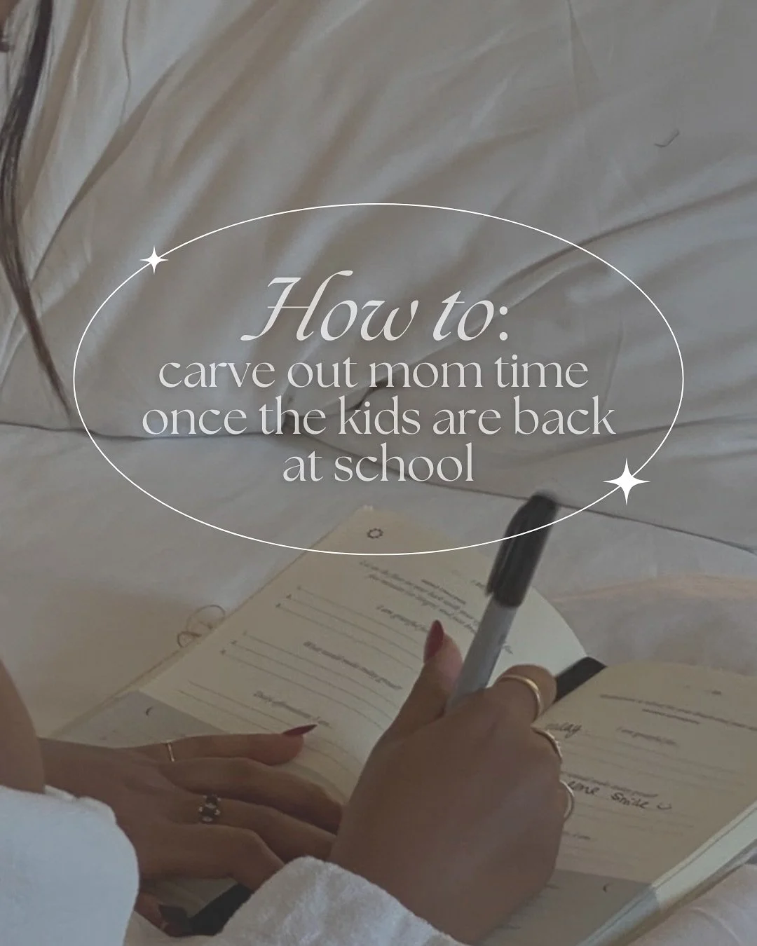 Moms, you give so much every day. your energy, your patience, your heart. When the kids head back to school, it&rsquo;s easy to fill every quiet moment with chores or to-dos, but what if this season were different?

What if you allowed yourself the g
