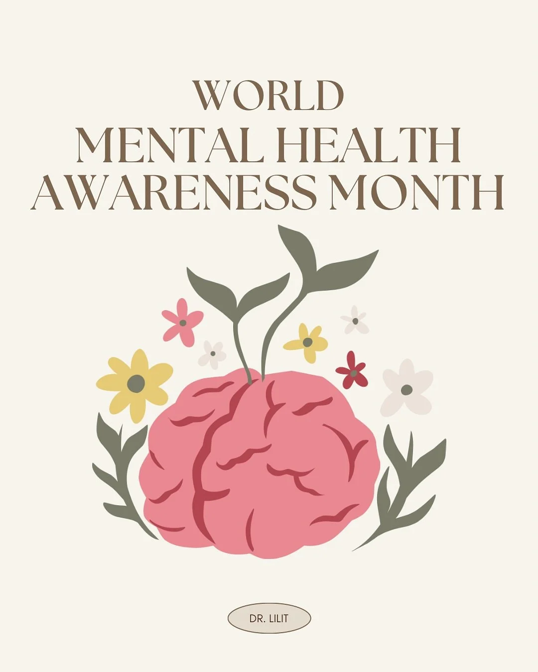 🧠🤎 October is Mental Health Awareness Month 🤎🧠

Your mental health is just as important as your physical health &mdash; especially in motherhood. This month, I&rsquo;m dedicating space here to talk about postpartum mental health, the invisible lo