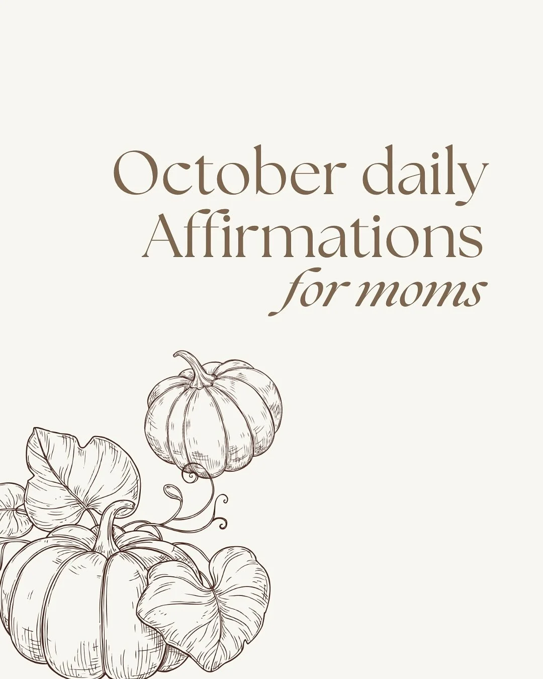 🍂 October is here 🍂 A fresh month, a fresh season, a fresh chance to slow down and breathe. We&rsquo;re sharing affirmations to help you feel grounded, supported, and reminded that you are enough &mdash; exactly as you are.

Save this post and come