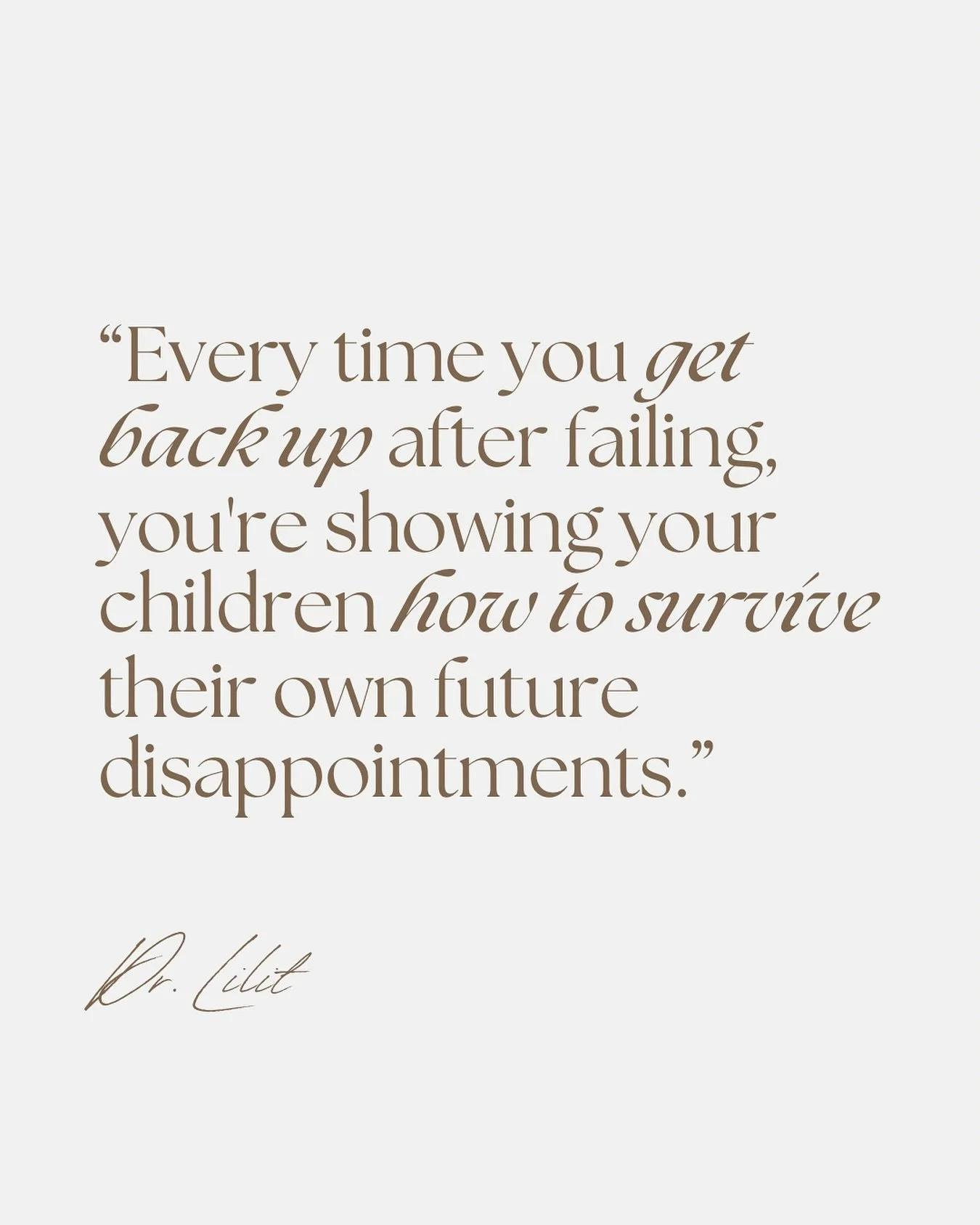 Little eyes are watching. The way you rise after disappointment shows them how to face their own. ✨

Your recovery is their roadmap. Every comeback matters. 🤎

#momlife #momstress #selfcarewithdrlilit #parentinghacks #momcommunity #workingmom #mothe