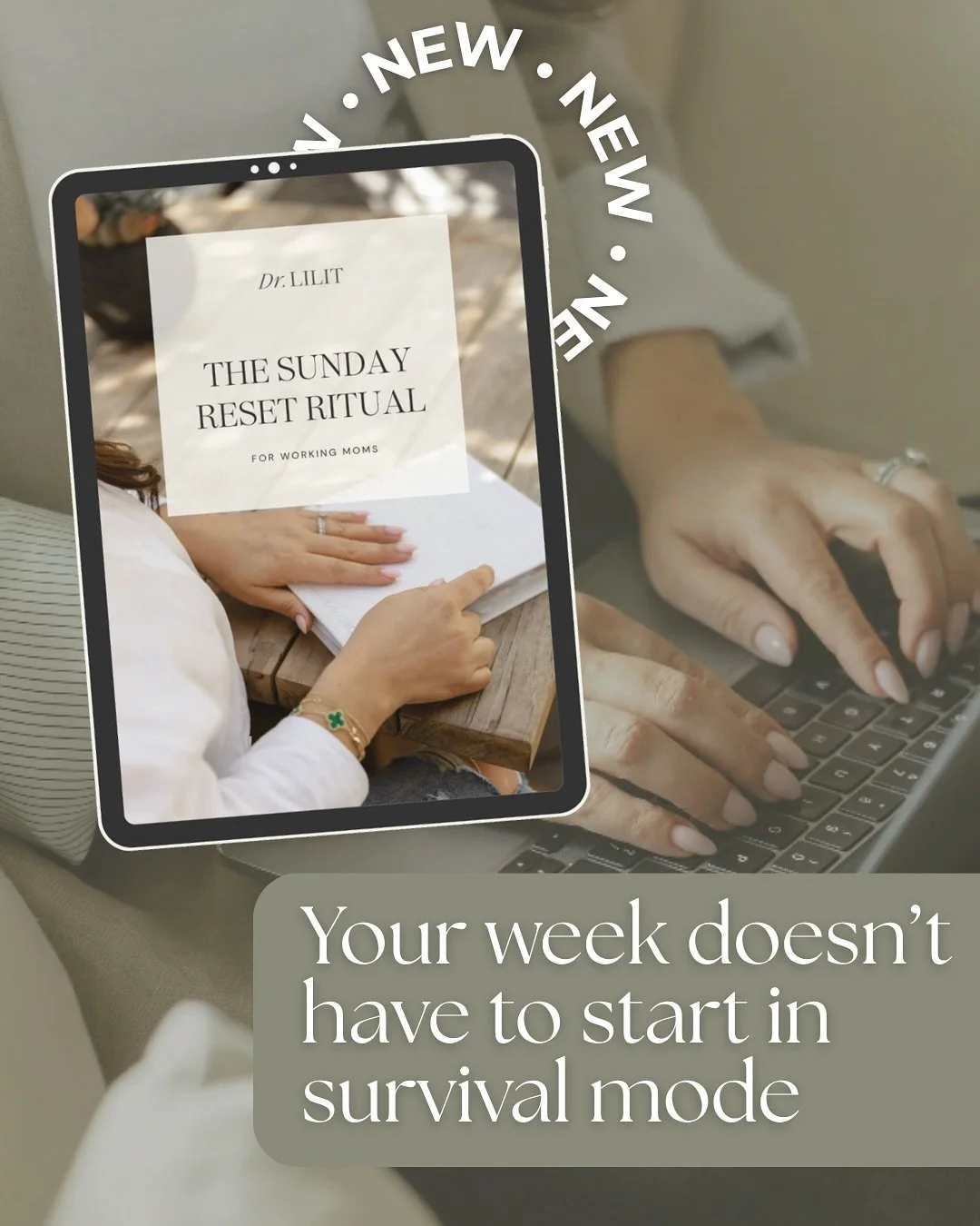 So excited to introduce The Sunday Reset Schedule! ✉️ A free download I created to help you slow down, reconnect with yourself and move into your week with intention- delivered straight to your inbox! Sign up in my stories or by visiting my website w