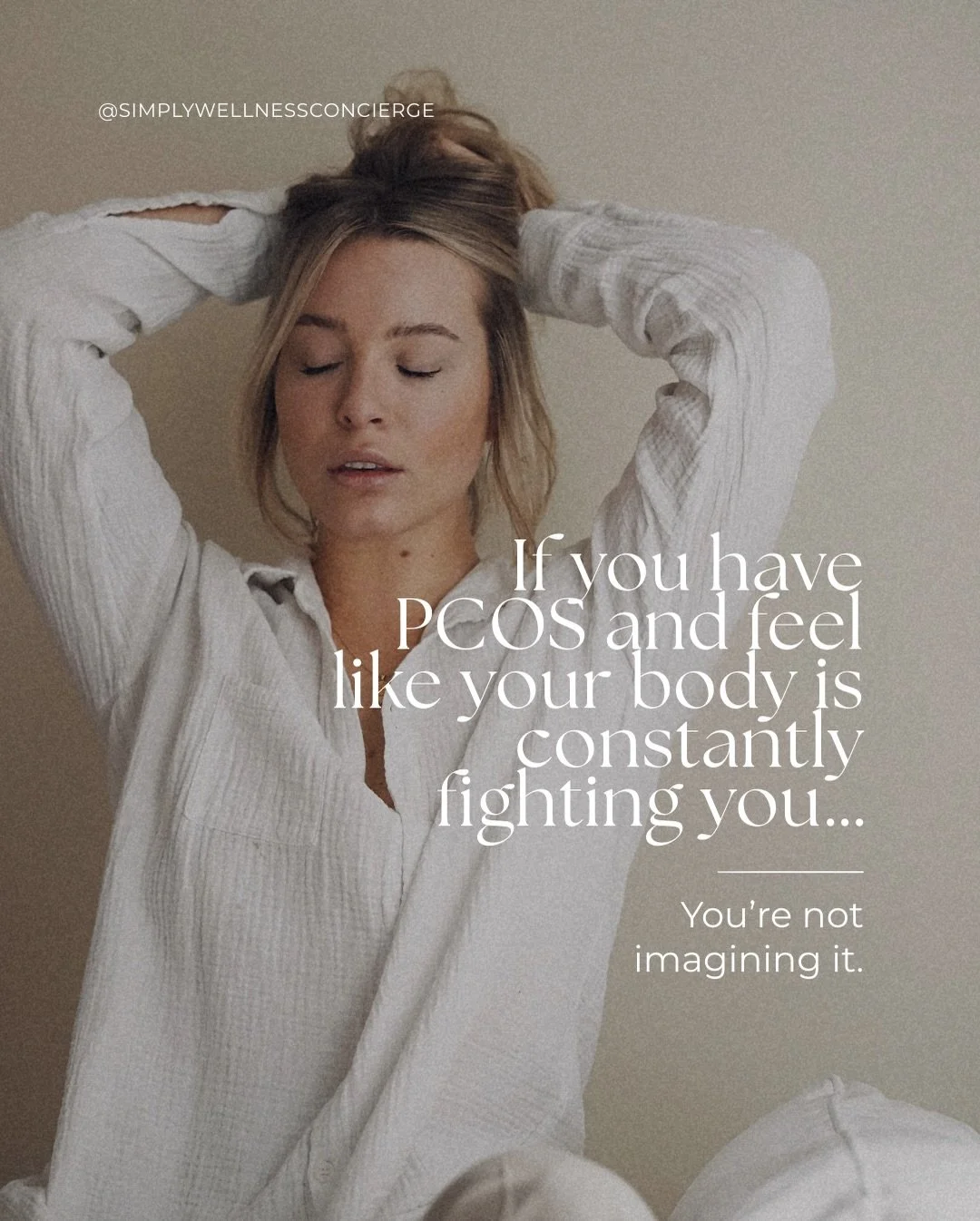 If you&rsquo;re living with PCOS, you already know it&rsquo;s not &ldquo;just hormones.&rdquo;

It&rsquo;s the cravings that come out of nowhere&hellip;
the bloating that shows up even when you&rsquo;re doing &ldquo;everything right&rdquo;&hellip;

t